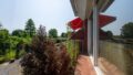 Hochparterre Balkon